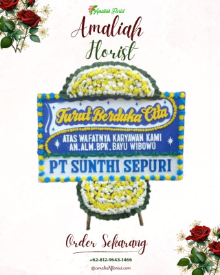 Papan Bunga Duka di Kestalan