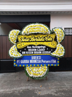 Papan Bunga Duka di Kestalan